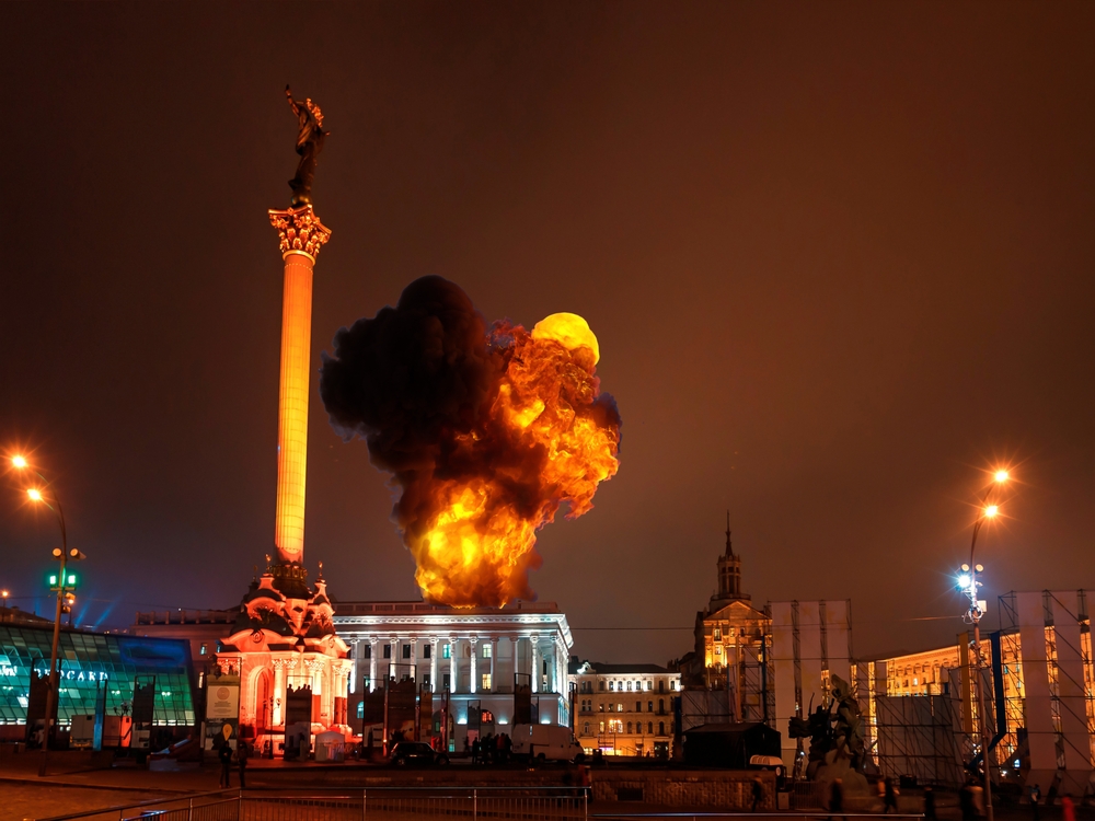 Erneut russische Luftangriffe auf ukrainische Großstädte